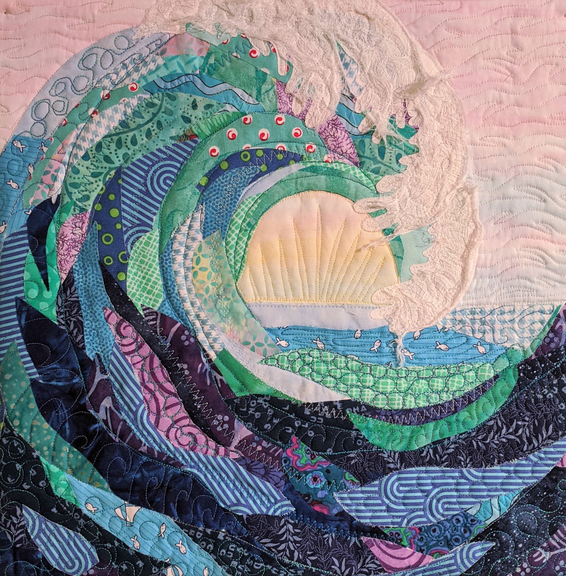 The Wave, 2020 by Carol Simpson