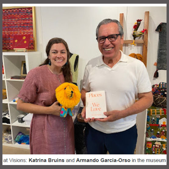 Katrina Bruins and Armando Garcia in San Diego Visual Arts blog