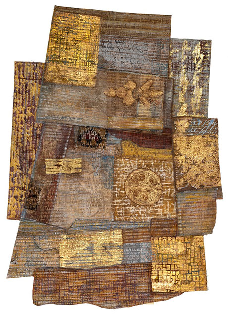 A textured collage of gold, bronze, and earthy tones with intricate patterns and script, showcasing a blend of cultural elements and artistry. A textured collage of gold, bronze, and earthy tones with intricate patterns and script, showcasing a blend of cultural elements and artistry.