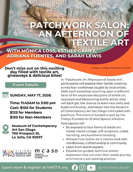 Patchwork Salon flyer