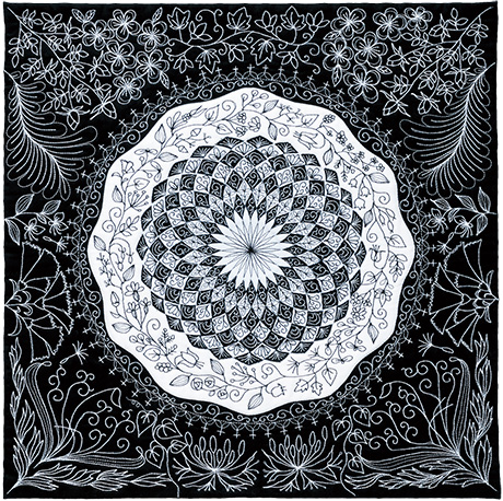 EtudeblackWhite460 etude of black and white quilt