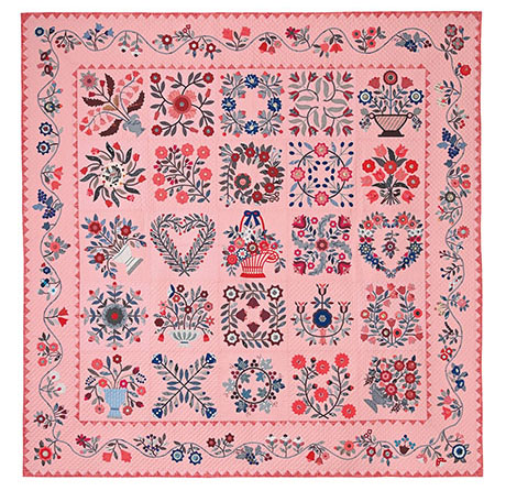 coralBaltimoreStyle460 coral baltimore style quilt