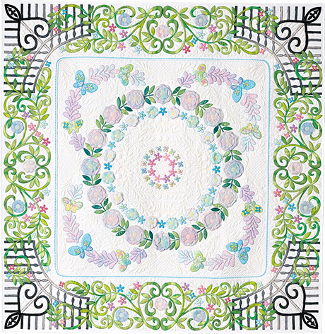 myGarden460 my garden quilt from quilt nihon exhibition