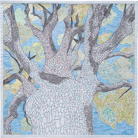 towardTheSkyK460 toward the sky quilt from quilt nihon exhibition