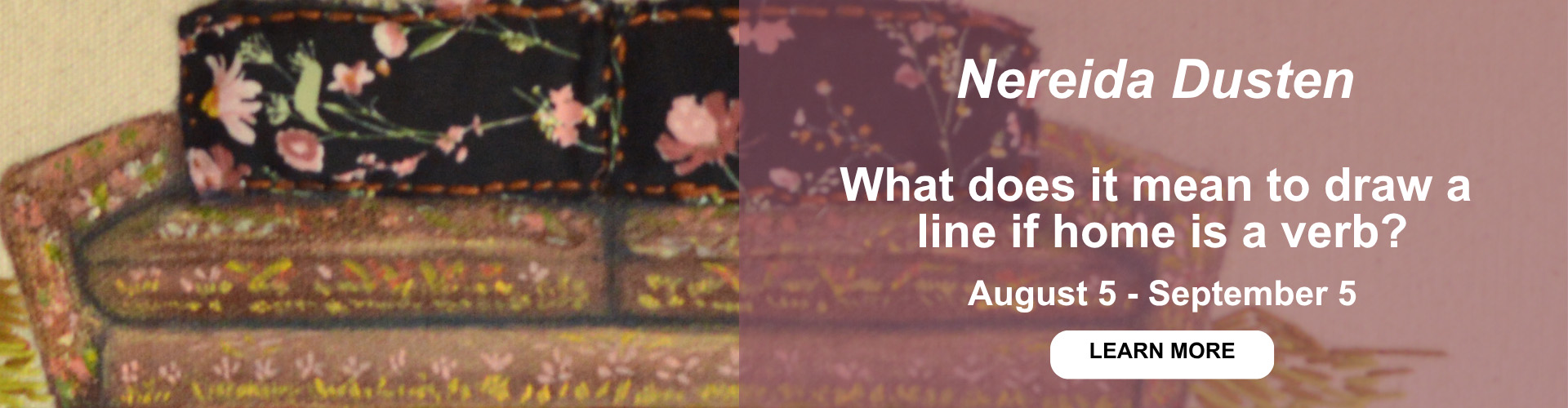 What does it mean to draw a line if home is a verb?
